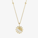 gold moon and star fidget jewellery set