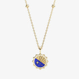 gold moon and star fidget jewellery set