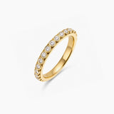 gold spinning bezel ring