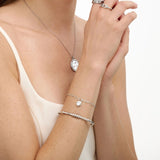 silver 4-bead calming set